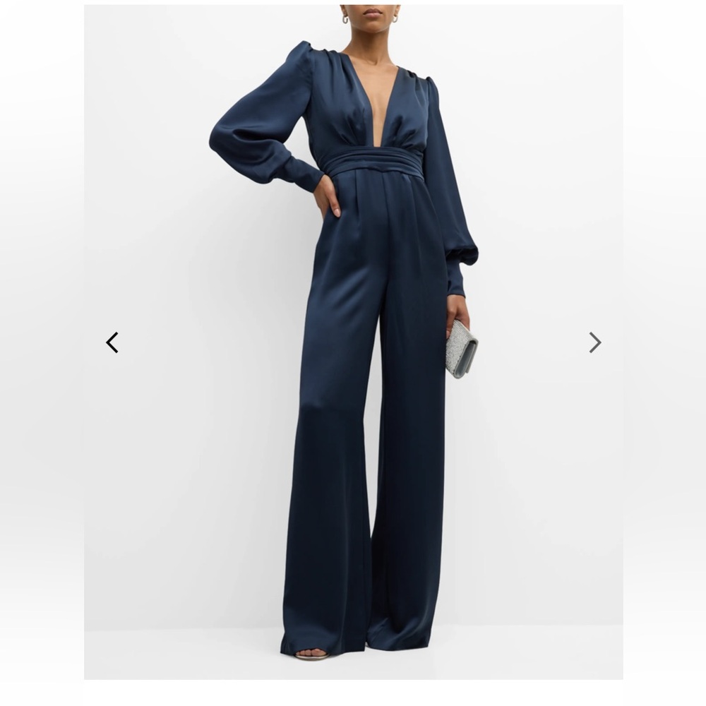 Ramy Brook Madelane Navy Jumpsuit NWT